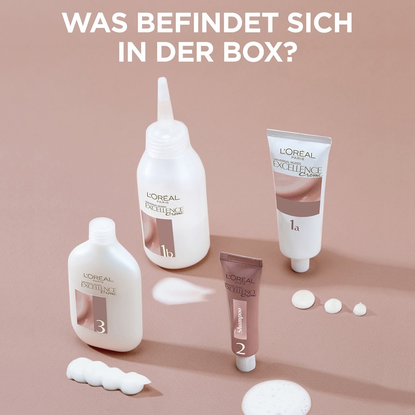 Excellence Creme Universal Nudes Verpackungsinhalt